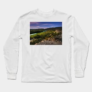 Big Bend Sky and River Long Sleeve T-Shirt